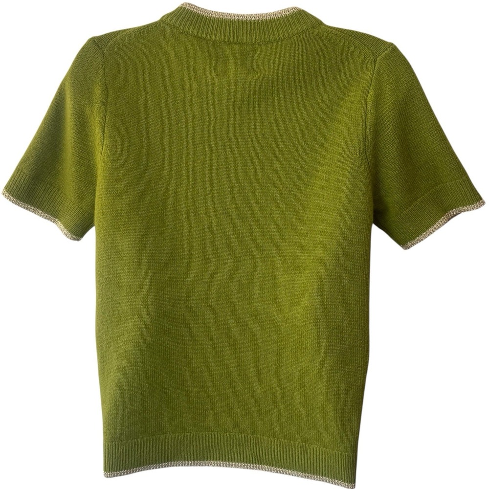 NEW Tuckernuck Robbie Sweater Olive Green Wool Blend Knit Old Money Luxury S - Picture 5 of 11